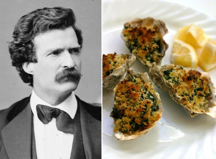 Mark Twain: Oysters Rockefeller